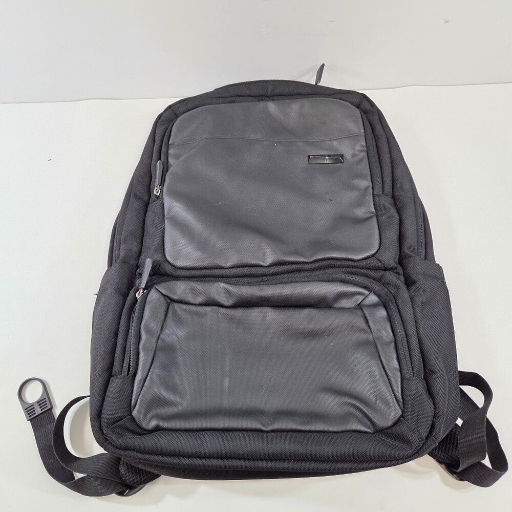AOKING Black Laptop School College Backpack